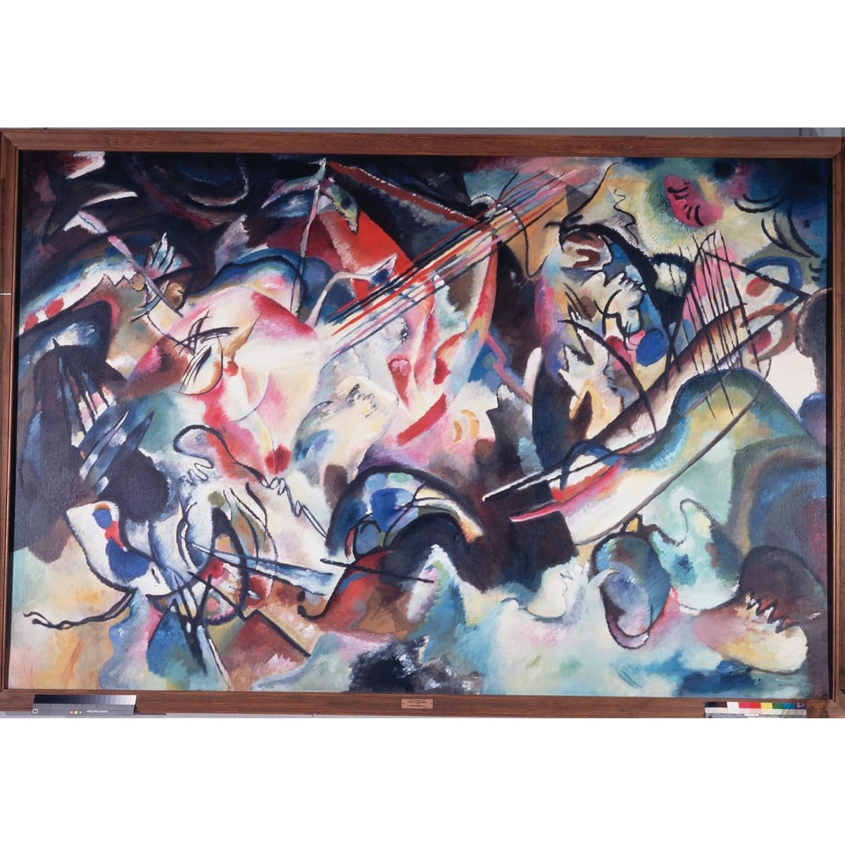 Poster Composition VI Kandinsky grand format 101,6 x 127 cm haute définition - 2