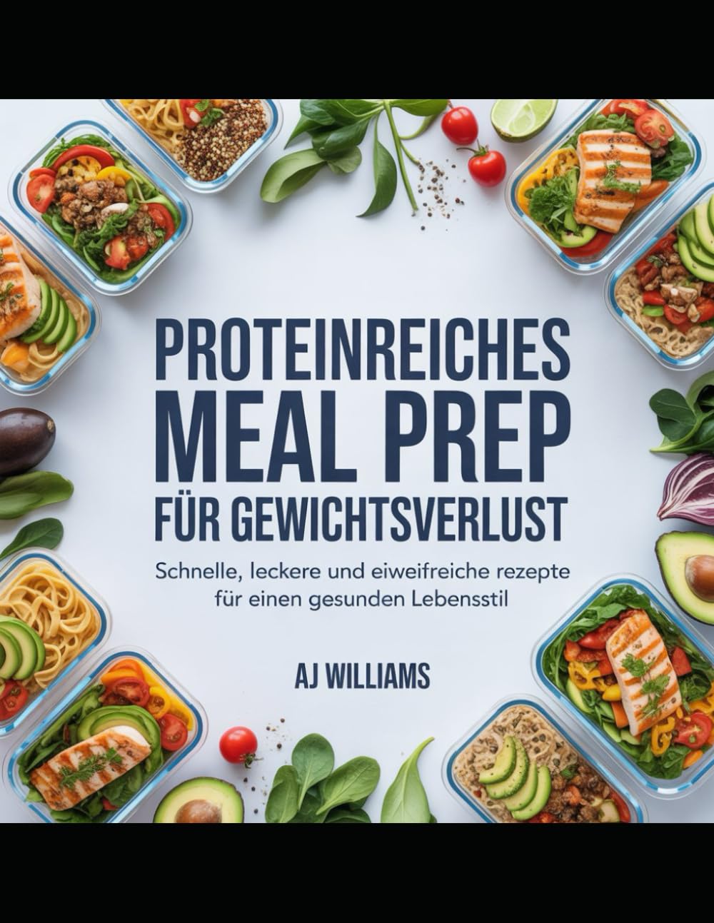PROTEINREICHE MAHLZEITVORBEREITUNG FÜR GEWICHTSVERLUST: Ein kompletter Leitfaden für schnelle, köstliche und proteinreiche Rezepte für nachhaltigen Fettabbau und einen geschäftigen Lebensstil