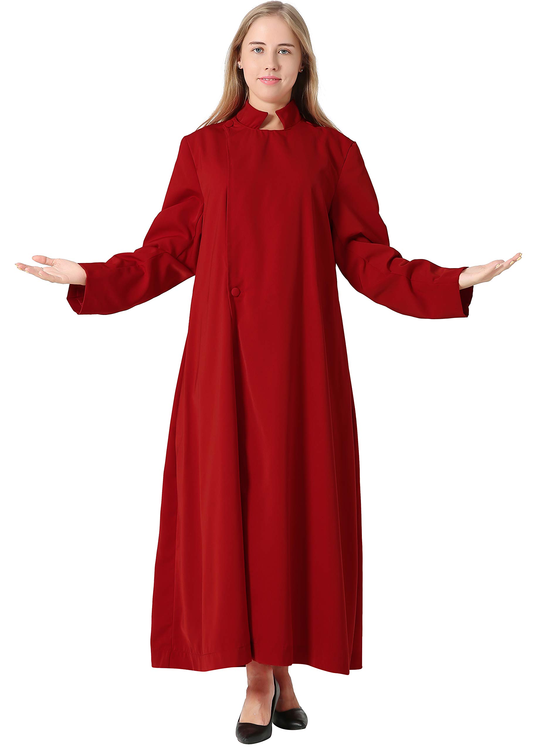 Buy IvyRobes Unisex Clergy Cassock Robe for Adults Pulpit Anglican