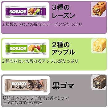 ソイジョイ 各種まとめ売り 計72本 Amazon.co.jp: ソイジョイ 12種 × 各1本 計12本 詰め合わせ