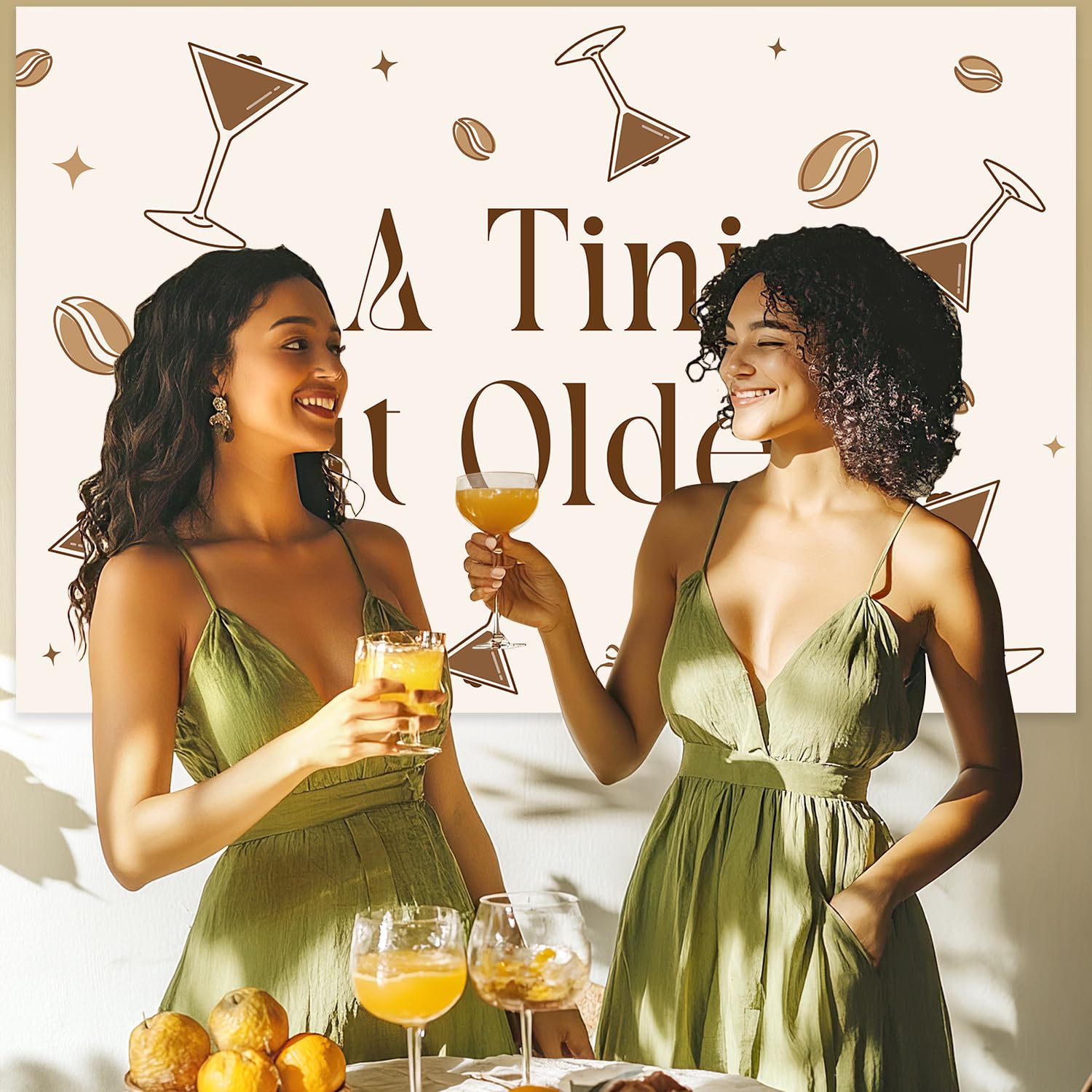 Geburtstags-Hintergrund „Coffee Lover“ – Perfekt Für Kaffeepartys & Fotoshootings!