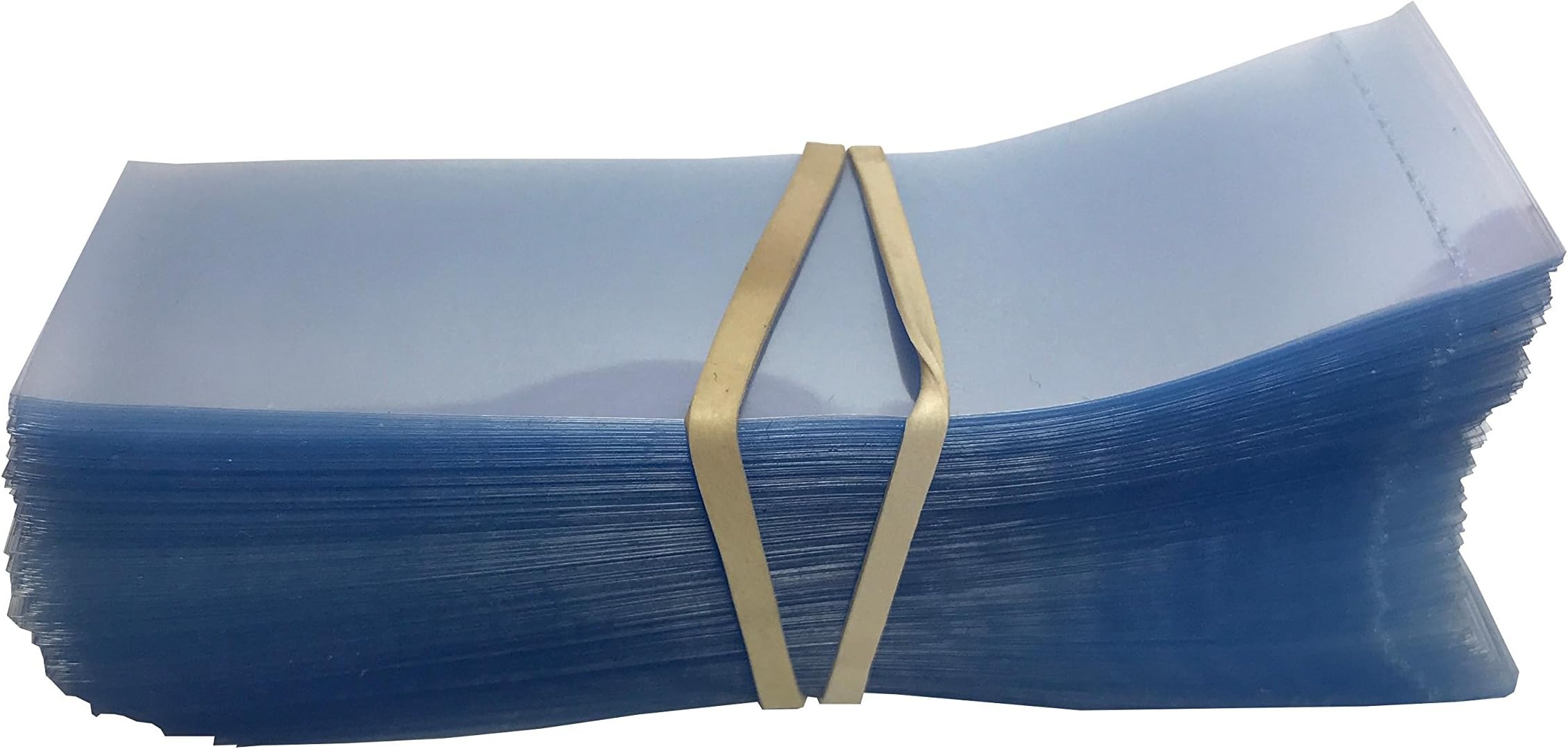 75 x 28 mm Clear Perforated Shrink Band for Pill Packer Bottles, Pharmaceutical Bottles and More. [Compatible Diameter Range: 1 1/2” – 1 3/4”] - Bundle of 5,000