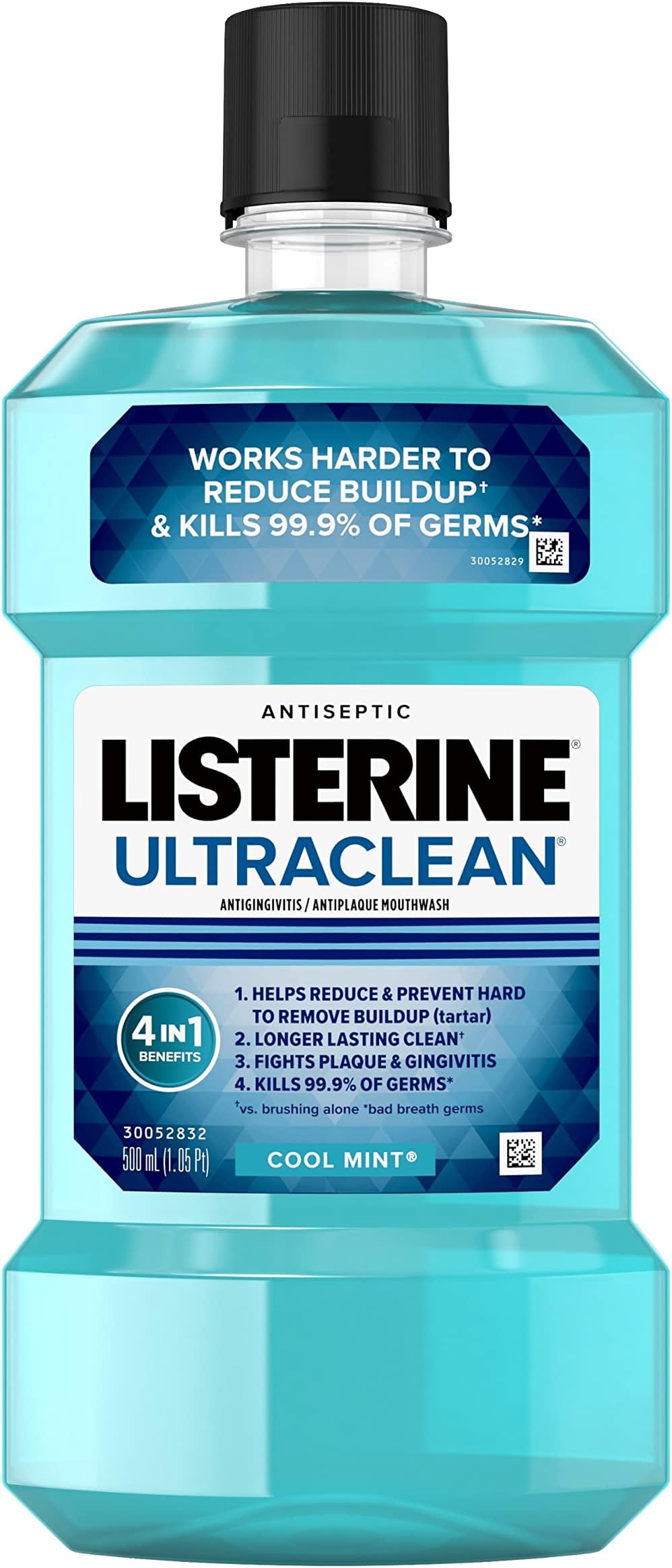 Listerine Ultraclean Oral Care Antiseptic Mouthwash to