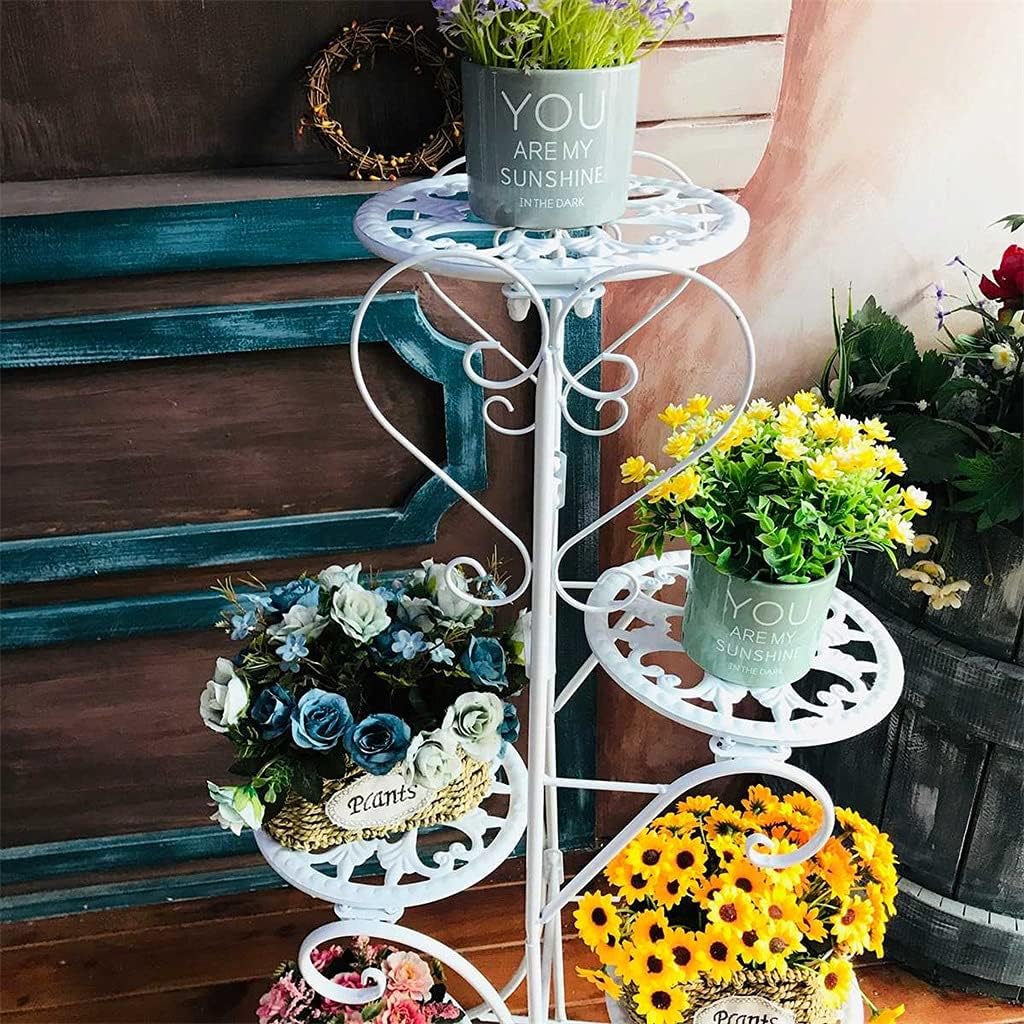 5 Tiers Flower Rack Plant Stand Multi Flower Stand Bonsai Display Shelf Yard Garden Patioe(D)
