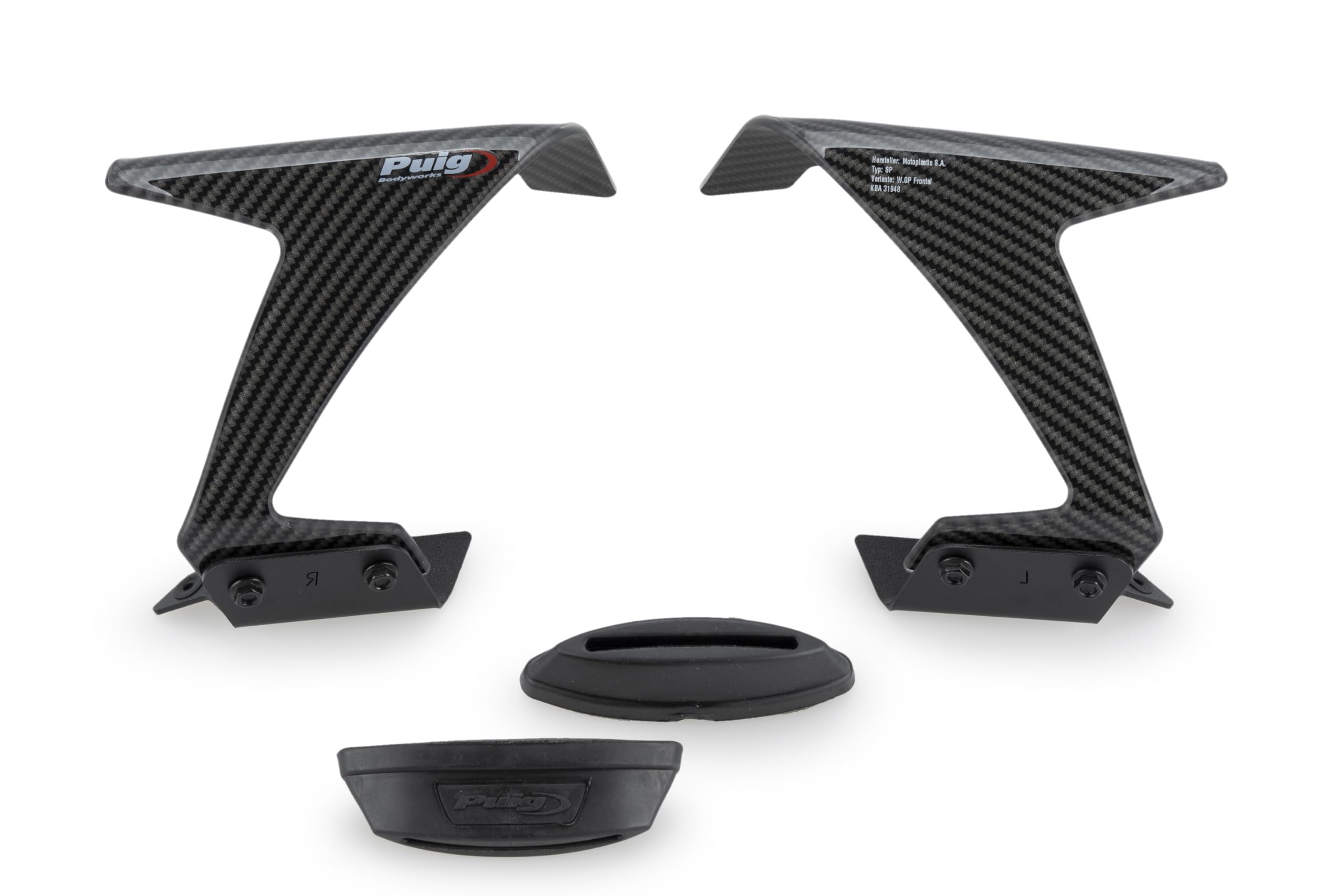 Puig 21570C Downforce Race Side Spoilers Carbon look
