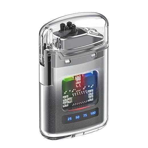 VVAY Electric Lighter USB C Rechargeable, Windproof Flameless Plasma Lighter