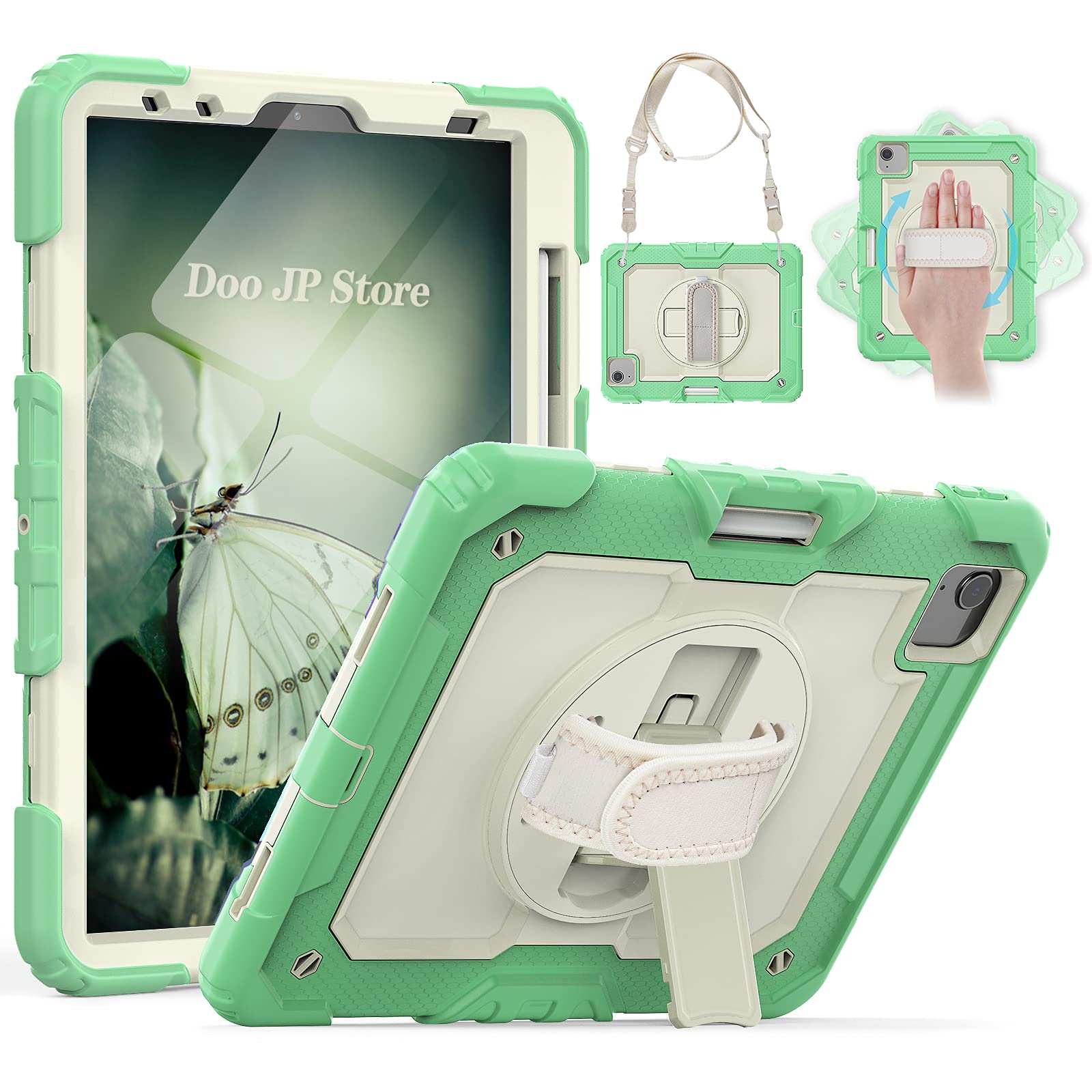 Amazon.co.jp: 「内蔵スクリーンプロテクター」Doo iPad Air 5 ケース