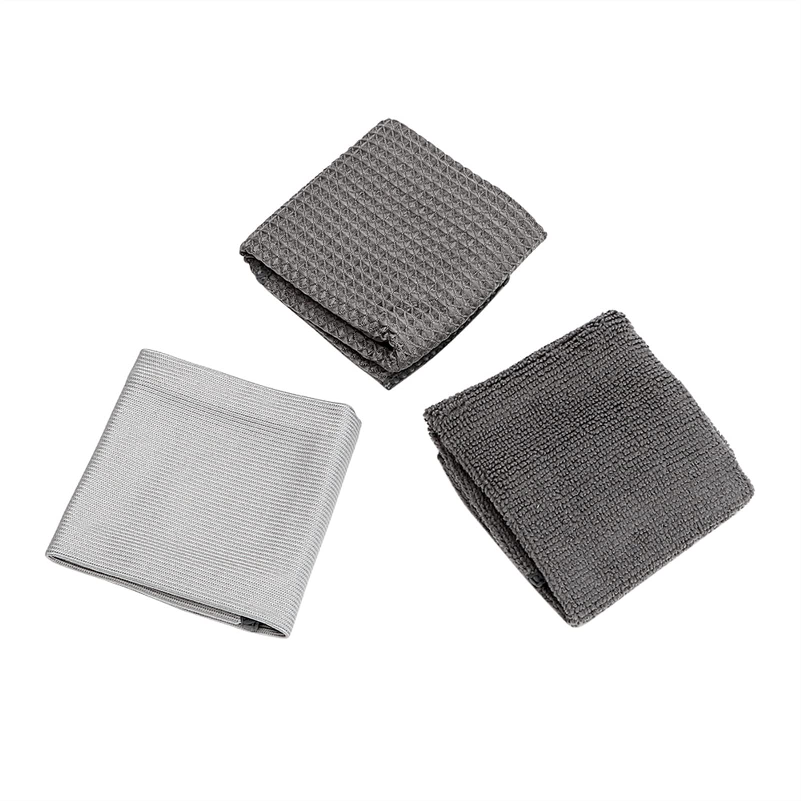 TRUSTTWO 9pcs Incluyen Toallas de Microfibra 3 *, Almohadillas de aplicador 3 *, Esponja de Lavado, Guante de Lavado, Pincel de Ruedas Kit de Limpieza de Lavado de Autos Microfibra The New