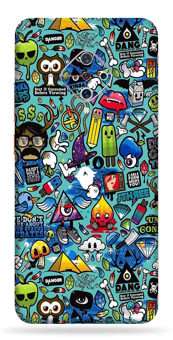 OggyBaba Dang Skin Back Screen Protector Film Ultra Thin Scratch Resistant Safety Protective Film Vinyl (Not Case And Cover) for Vivo S1 Pro