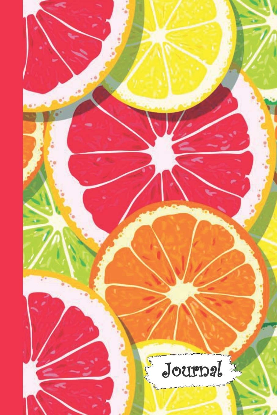 Journal: Grapefruit Orange Lemon Lime Diary with Blank Lined Notebook Paper