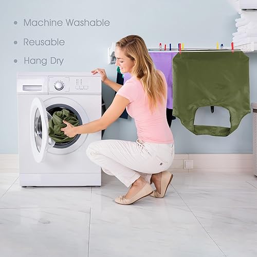 Vista 19 de BeeGreen Bolsas de compras reutilizables de animales, paquete de 10 unidades con bolsa de transporte con cremallera, tamaño XL, lavables a máquina