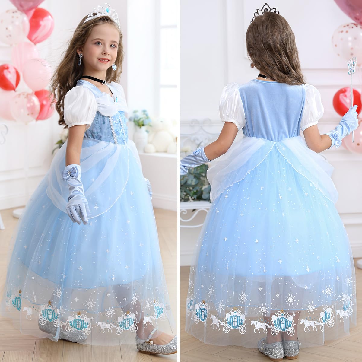 YYDSXK kostuum, prinsessenjurk voor meisjes, cosplay kostuum YYDSXK kostuum, prinsessenjurk voor meisjes, cosplay kostuum