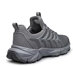 Vibdiv Sneakers Hommes Chaussures de marche Courir Randonnée Fitness Training Gym Rubber élégant