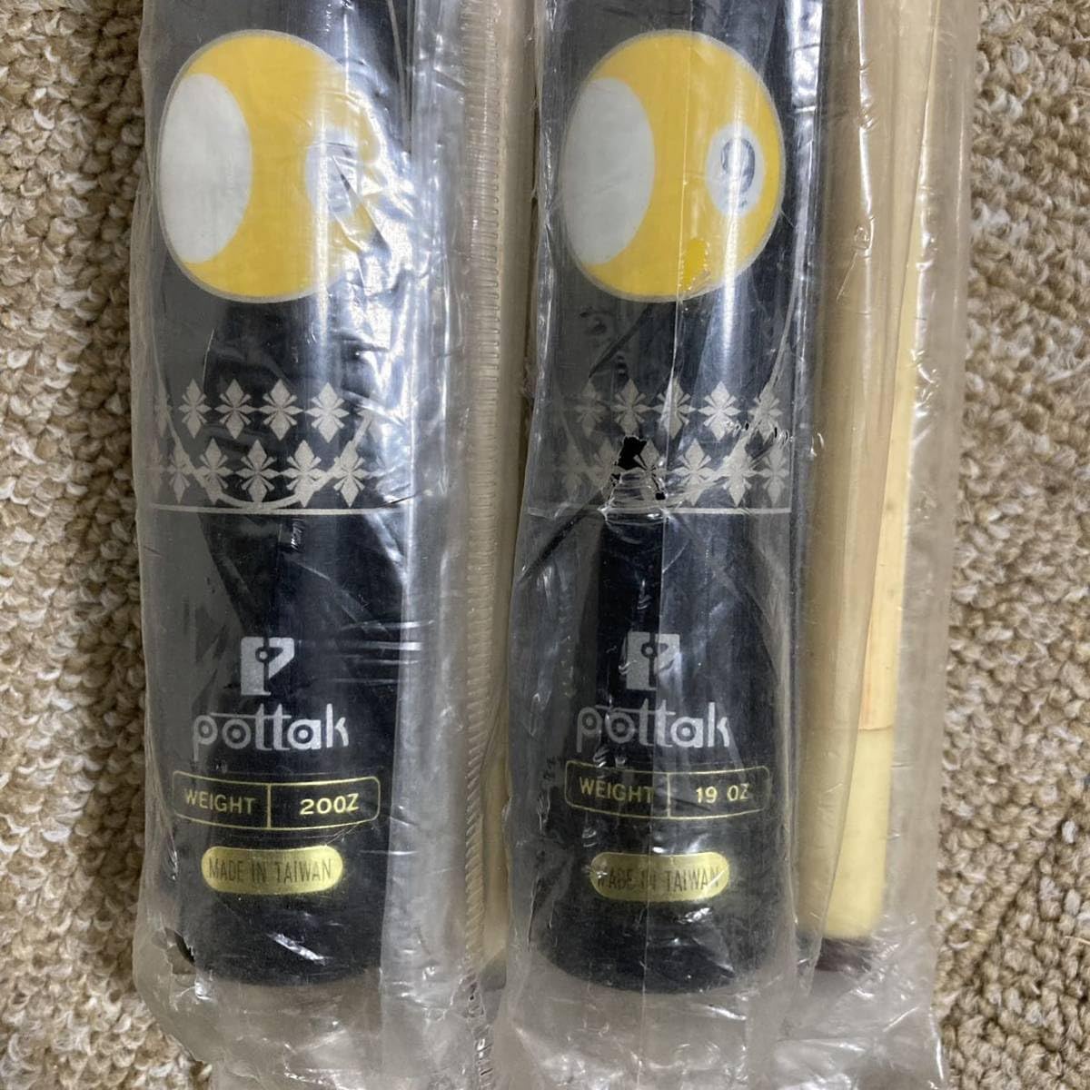 POTTAK キュー 20OZ×2 19OZ×2 4本セット ビリヤード