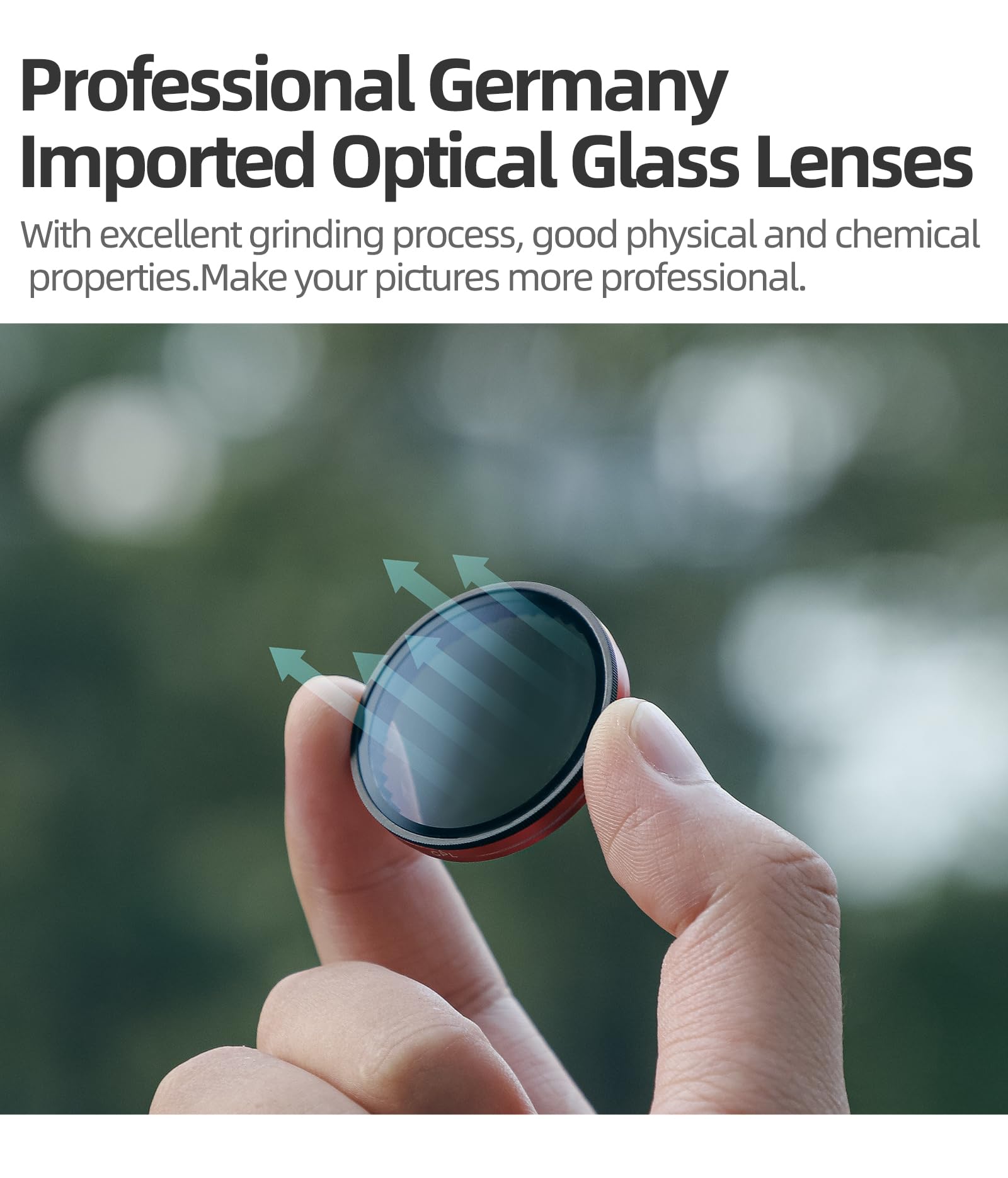 Honbobo Filter Für DJI Mini 5 Pro - 1/4 Black Mist Objektivfilter Set