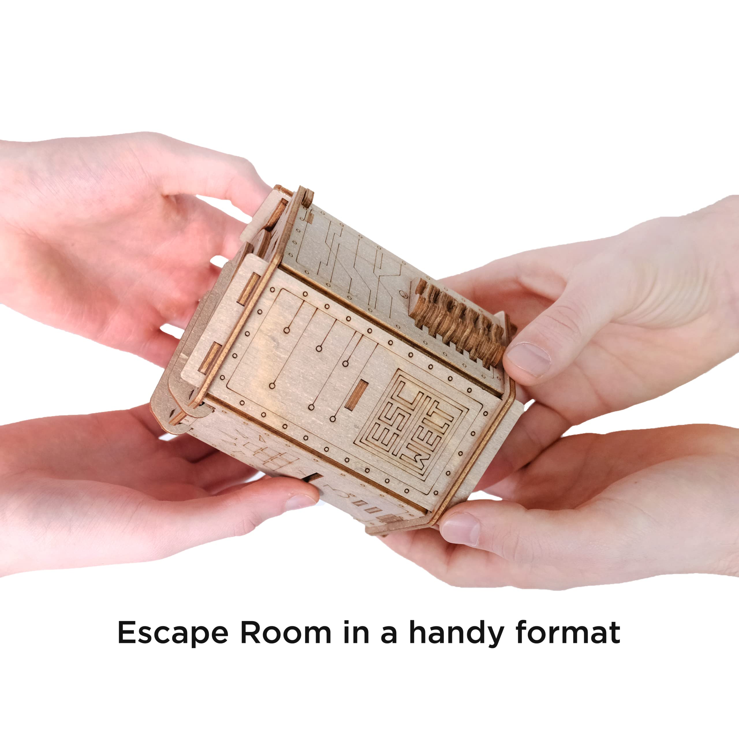 Buy ESC WELT Fort Knox Brain Puzzle Box Wooden Escape Room Games in a