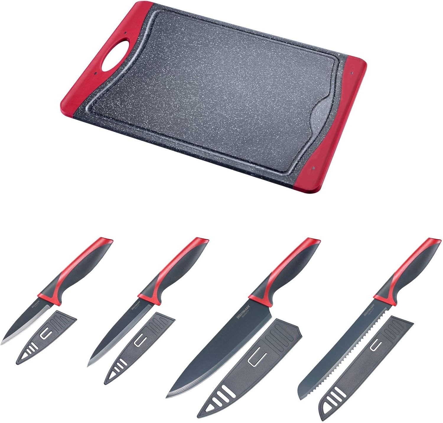 Westmark Kitchen Utensil Set Plastic Chopping Board Knife