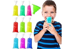 LOMIMOS Fundas de helados dominicanos desechables bolsas para polos de plástico