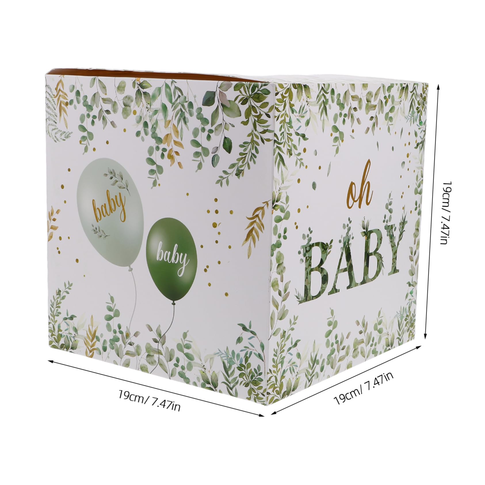 HOLIDYOYO Diaper Raffle Game with Tickets and Decorative Card Box for Supplies Engaging Interactive Entertainment for Guests and Elegant Decor