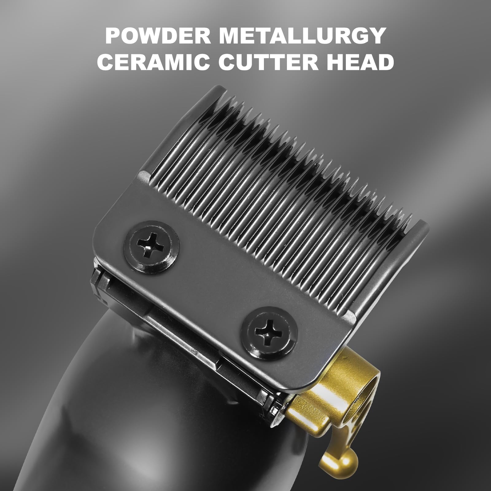 MANBOO Professional Hair Clippers for Men, Ceramic Blade Cordless Barber Set with 7800RPM Motor, Hair Cutting Kit with 14 Guide Combs for Fade (Wine Red)