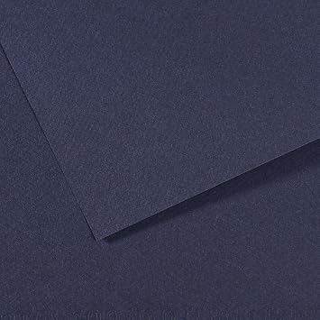 Canson Mi-Teintes Drawing Papers -8-1/2" x 11", Indigo Blue, 25 Sheets