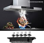 2pcs 250V 4A Range Hood Control Keyboard Switches 5 Position 5 Speed Plug-in Keyboard Button Switch Used for Kitchen Range Hood and Range Hood
