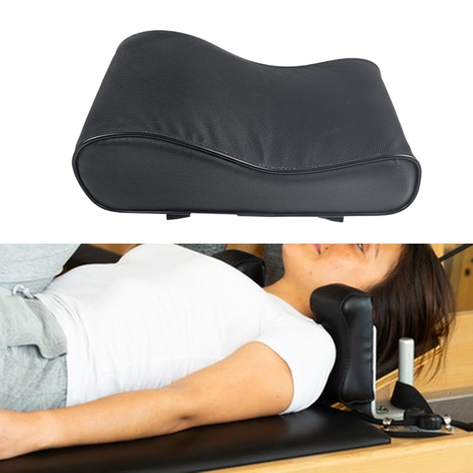Baoblaze Pilates Shaper Head And Neck Support Custini Riformatore Accessori Fitness Equipaggiamento Cuscino Cuscino Assistere Il poggiatesta per la Palestra