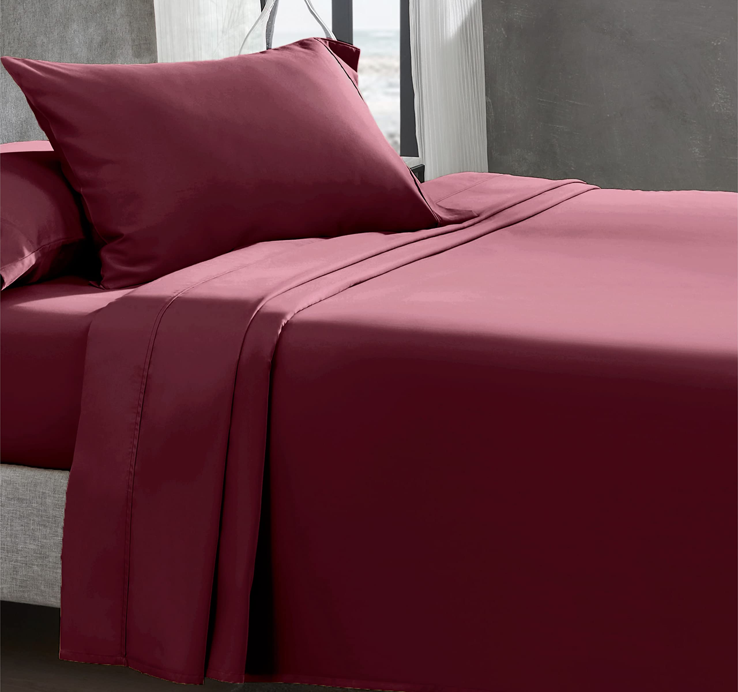 100% Cotton Sheets, Twin XL Sheets Set 