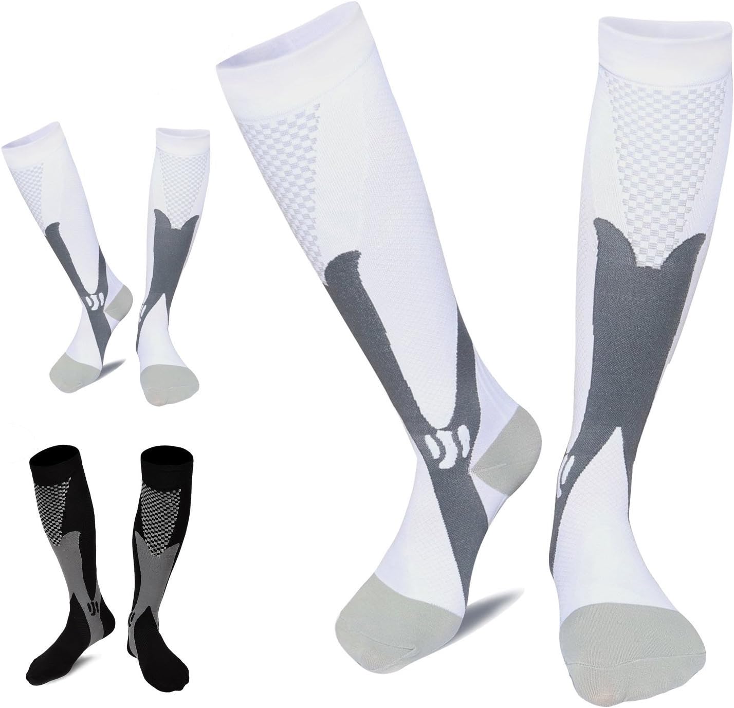 MojaSportsMojaSports Graduated Compression Socks Athletic Medical Sports Stocking