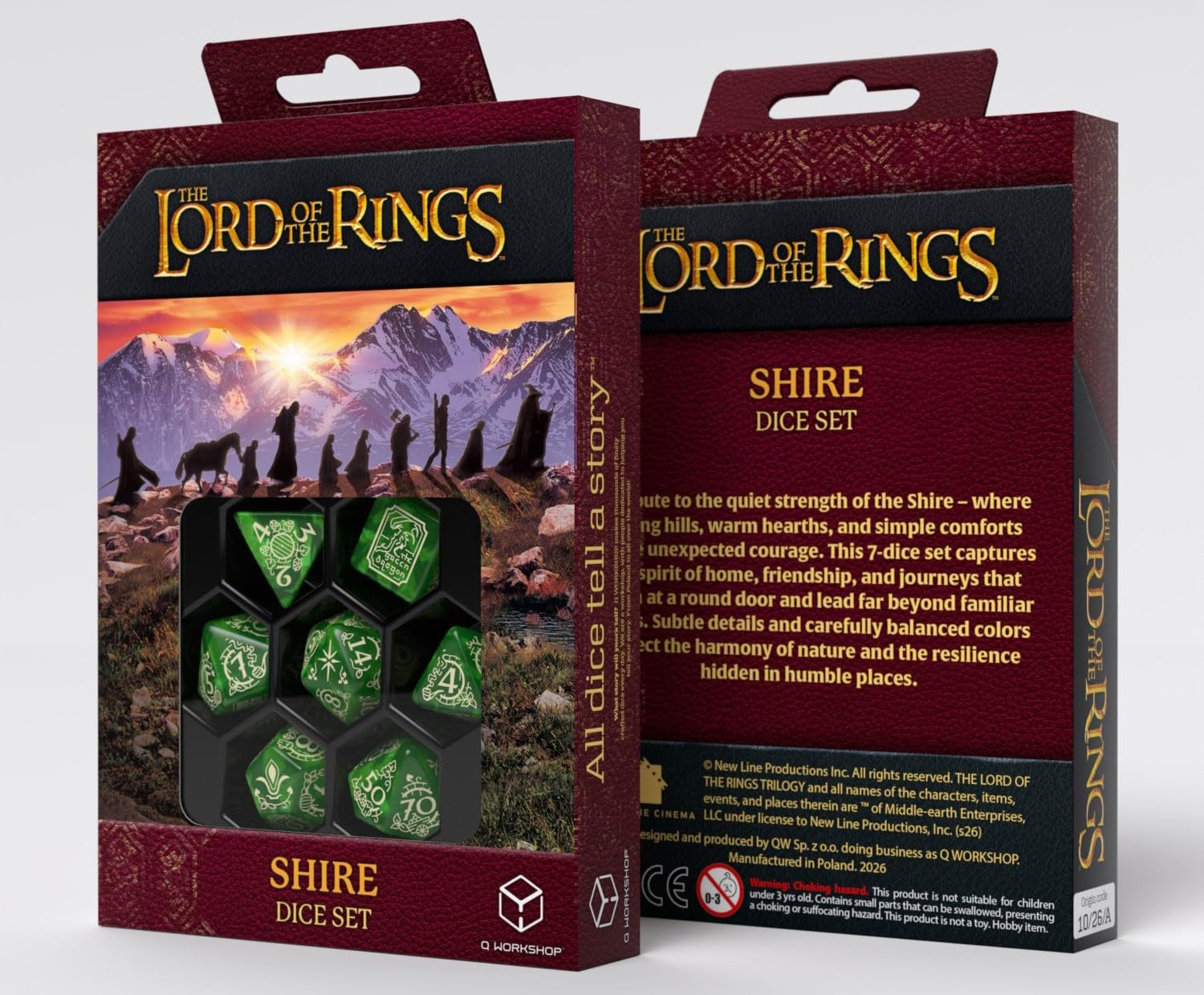 The Lord of the Rings: Shire Dice Set