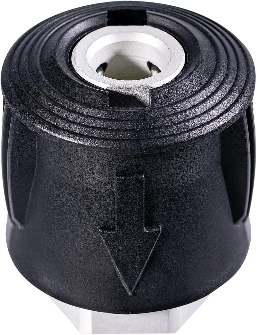 YUET High Pressure Washer Quick-Fitting Pipe Coupling M22F to Nilfisk / M22F to Bosch AQT Aquatak Quick Connect Hose Compatible Metal Insert Hose Adaptor Connector Adapter for Nilfisk/Bosch Washer