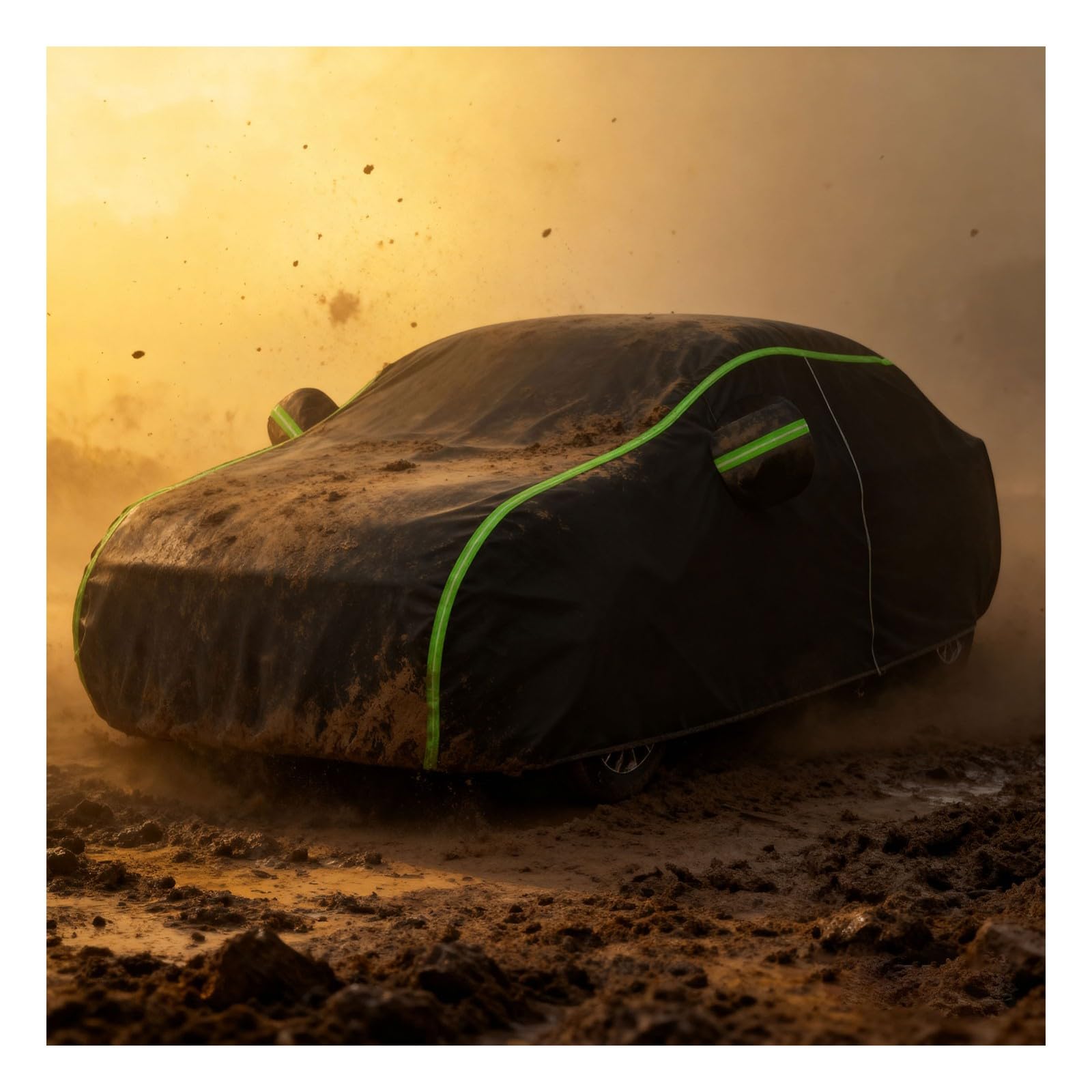 Bache Voiture Exterieur pour Renault Rafale 2024-2025,Matériau Respirant, Résistant Au Sable, à La Pluie Et à La Neige, Adapté à Toutes Les Saisons, avec Sac de Rangement
