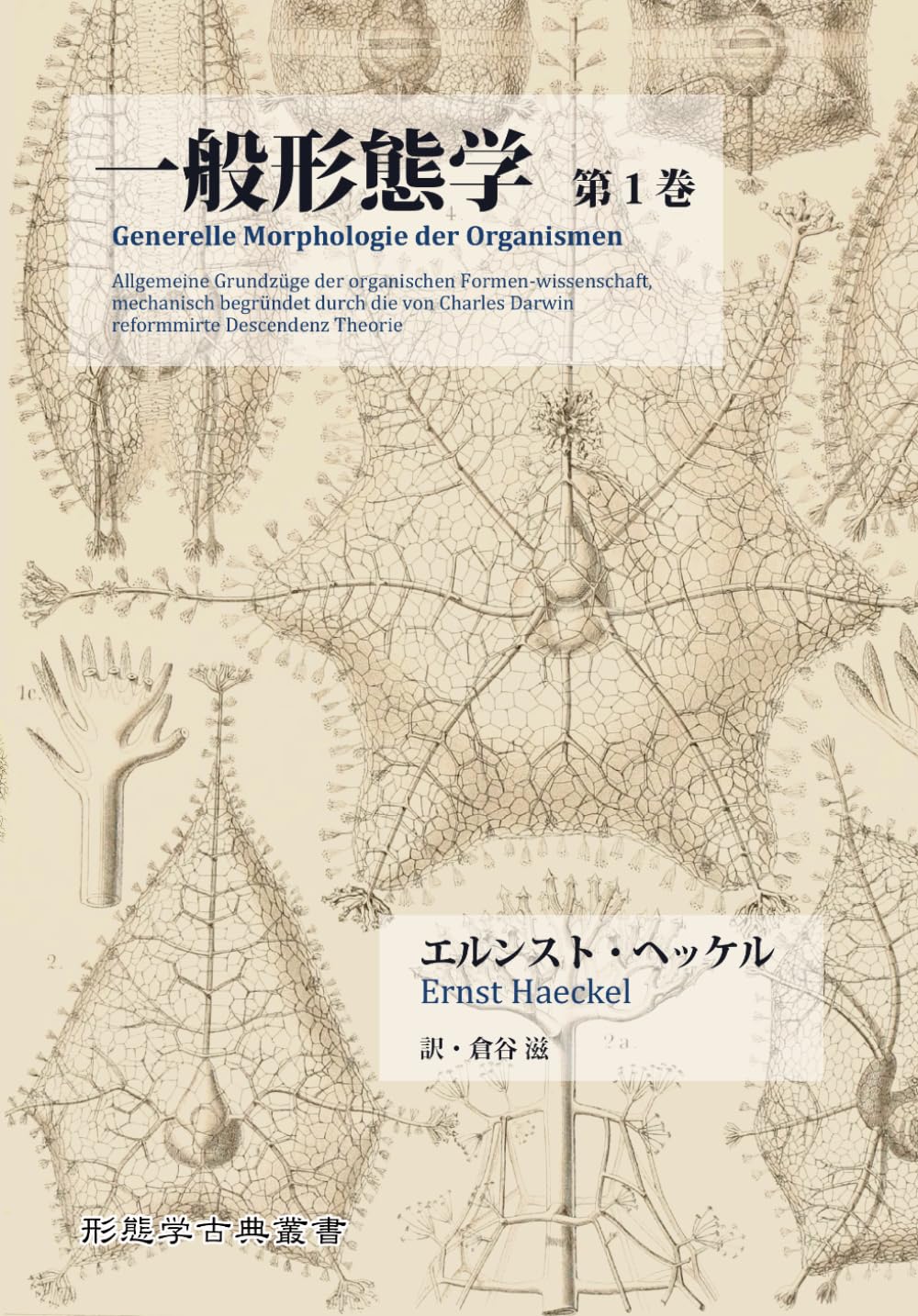 一般形態学 第1巻 | エルンスト・ヘッケル, 倉谷 滋 |本 | 通販 | Amazon