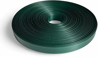 PP带 手工艺用 10m 50m卷 宽15mm 22mm 色彩丰富 塑料胶带 篮子包 手工胶带 手工制作 材料 塑料包 越南制造 手工 手工 篮 小物件收纳 手工制作 编织 DIY 手工 (深绿色)