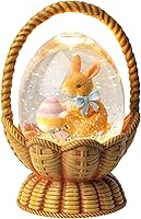 Vista 9 de Village - Linterna navideña de globo de nieve de 12 pulgadas, decoración de Navidad iluminada para interiores con temporizador de música, purpurina