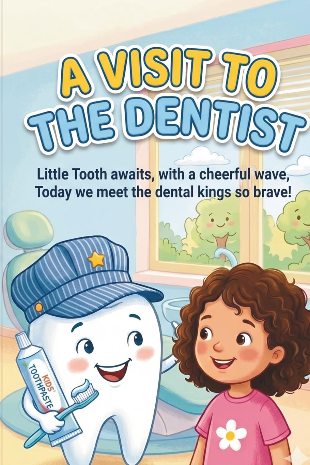 A visit to the dentist: A Fun and Calming Coloring Book for Kids to Overcome Fear of the Dentist and Learn Oral Hygiene