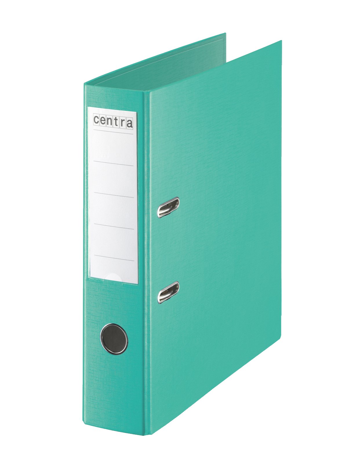 Centra Plastic A4 Lever Arch File with 75 mm Capacity - Light Green, Pack of 10