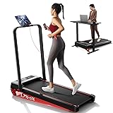 RHYTHM FUN Treadmill with Incline, Walking Pad with Handle Bar,300lbs...