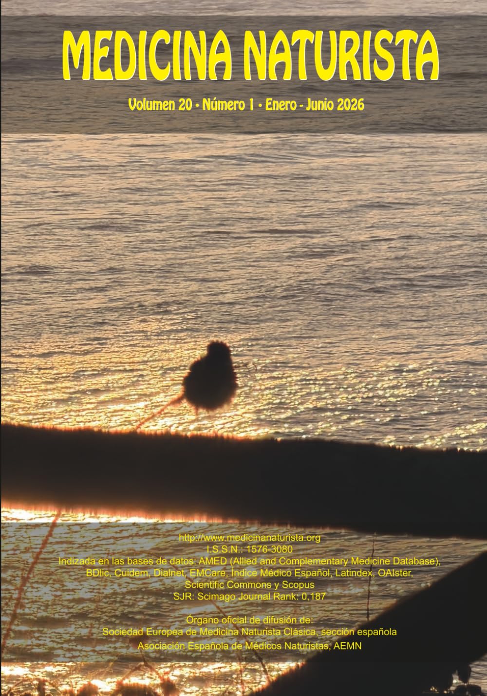 MEDICINA NATURISTA. Volumen 20, número 1. Enero - Junio 2026
