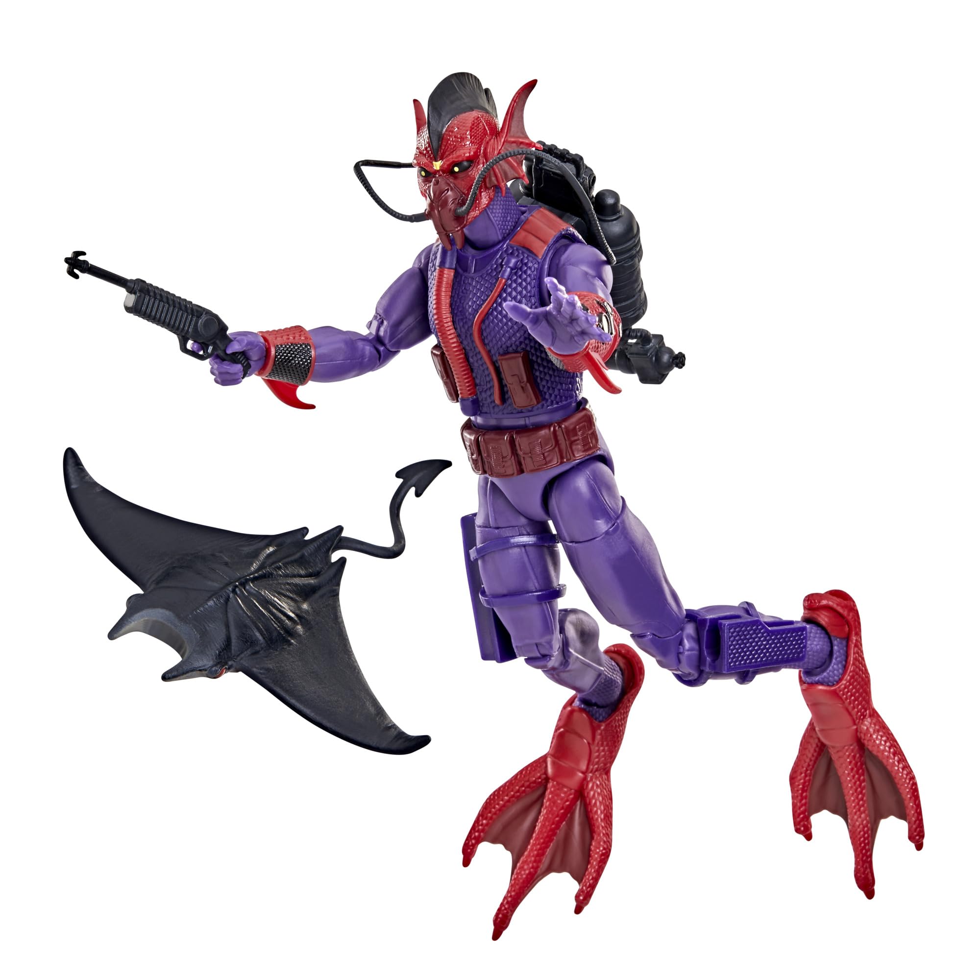 G.I. Joe Classified Series #199, Hydro-Viper, Figura de acción Coleccionable de 15 cm con 7 Accesorios