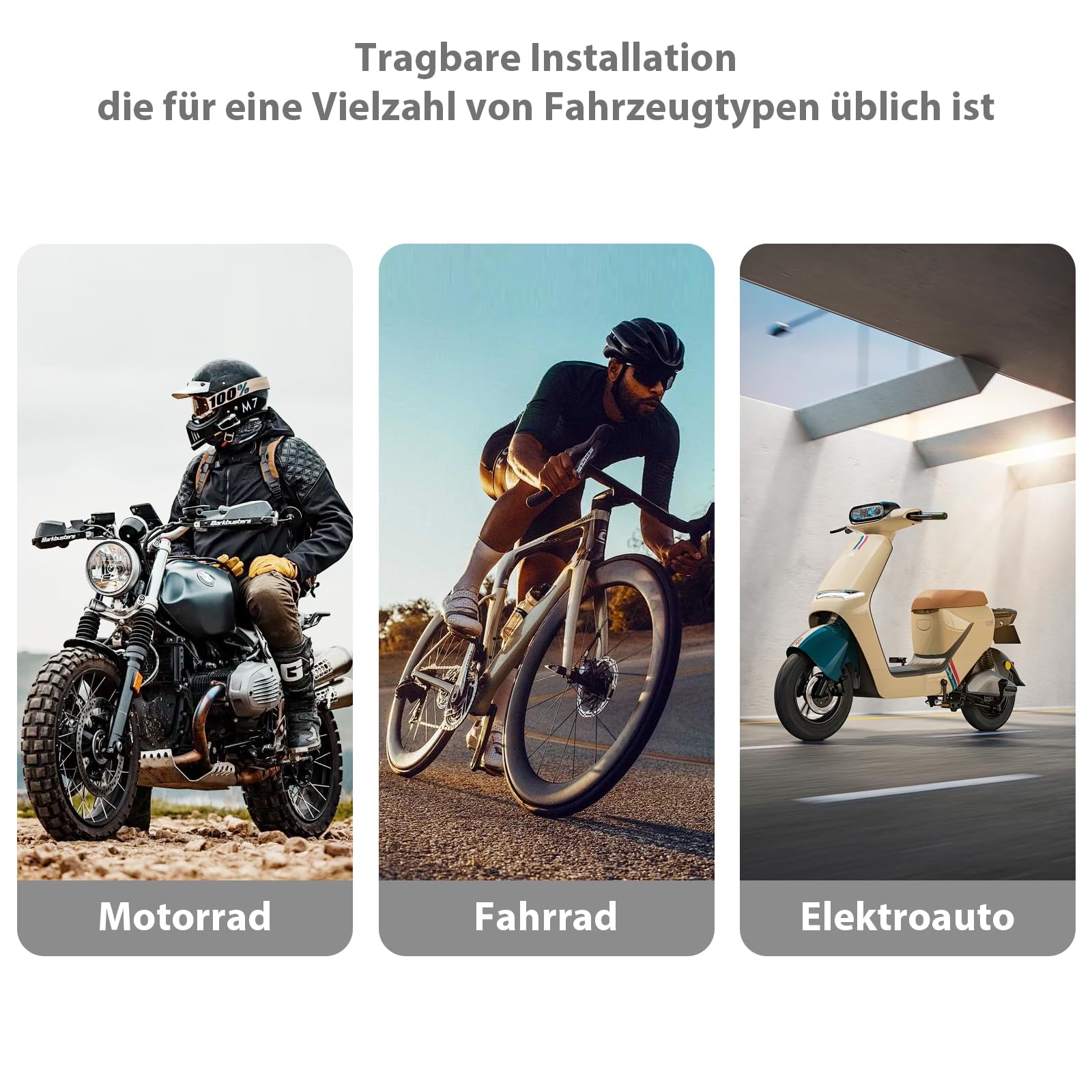 Motorrad Lenkerhalterung Montagebasis,Kompatibel mit RAM Mount, aus Aluminiumlegierung,Haltebereich 21mm-32mm,mit 1 TPU Kugel für Motorrad, Fahrrad, Spiegel, GoPro, Akaso