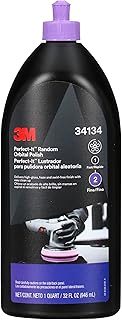 3M Perfect-It Random Orbital Polish, 34134, 1 Quart, Fast Cutting Polisher for Automotive Buffing & Polishing, High-Gloss Finish