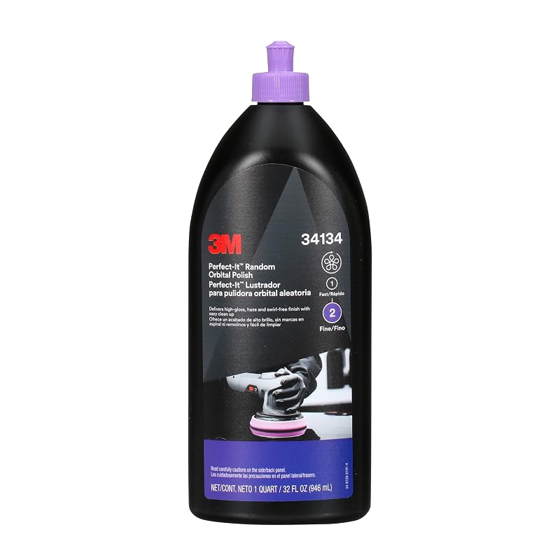 Composto para Polimento Roto-Orbital 3M Perfect-It 34134, corte abrasivo para pintura automotiva, frasco de 946 mL