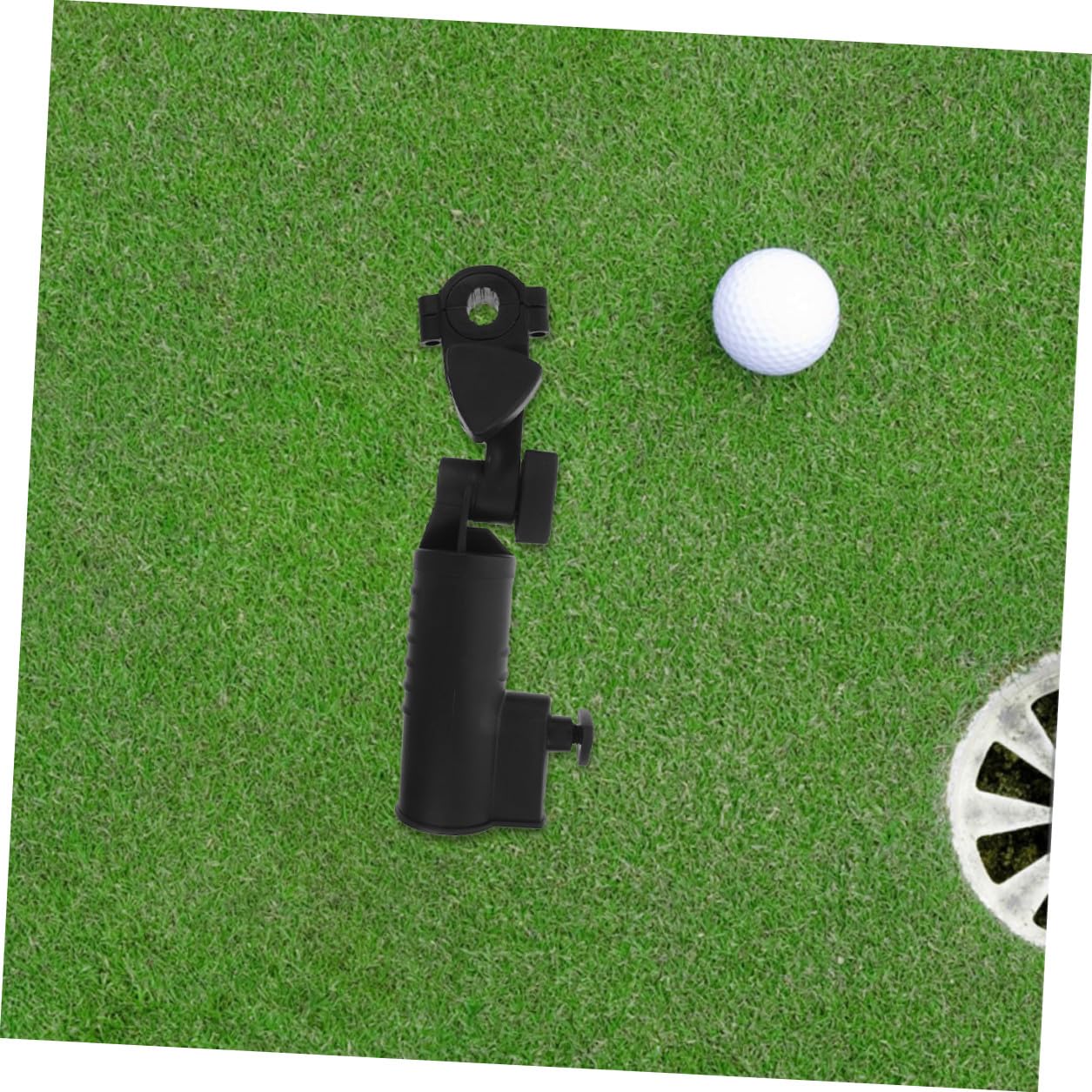 BESPORTBLE 2 Stück Verstellbarer Schirmhalter aus Robustem ABS Kunststoff Universelle Schirmklemme für Golfwagen Kinderwagen und Rollstühle Wetterfester Schirmständer für Outdoor Einsatz