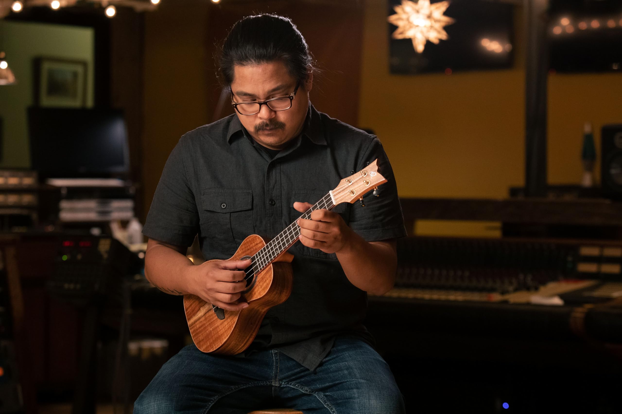Ortega Guitars Ukulélé Concert Acoustique – Série Timber – Housse Incluse – Acacia, Naturel (RUACA-CC)