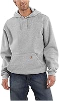 Carhartt Men's Loose Fit Midweight Hooded Sweatshirt - 10.5 oz 50/50 Cotton Poly Blend for Warmth & Comfort