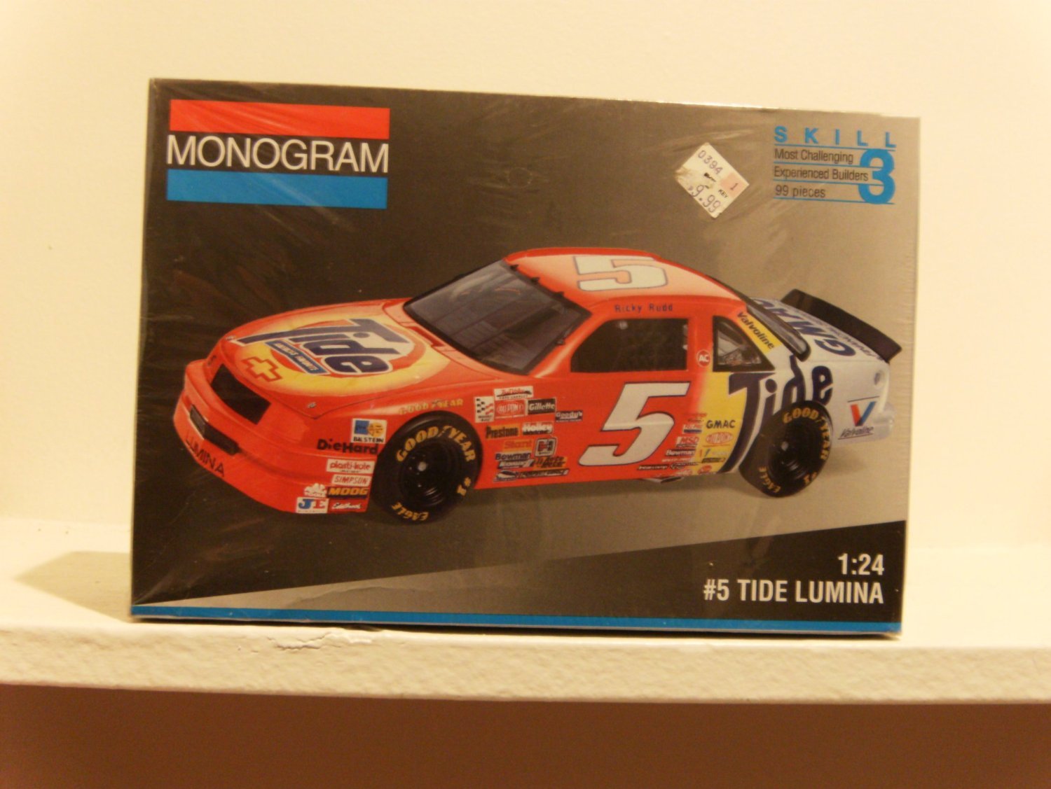 Monogram #2440 #5 Tide Lumina Ricky Rudd 1/24 Kit
