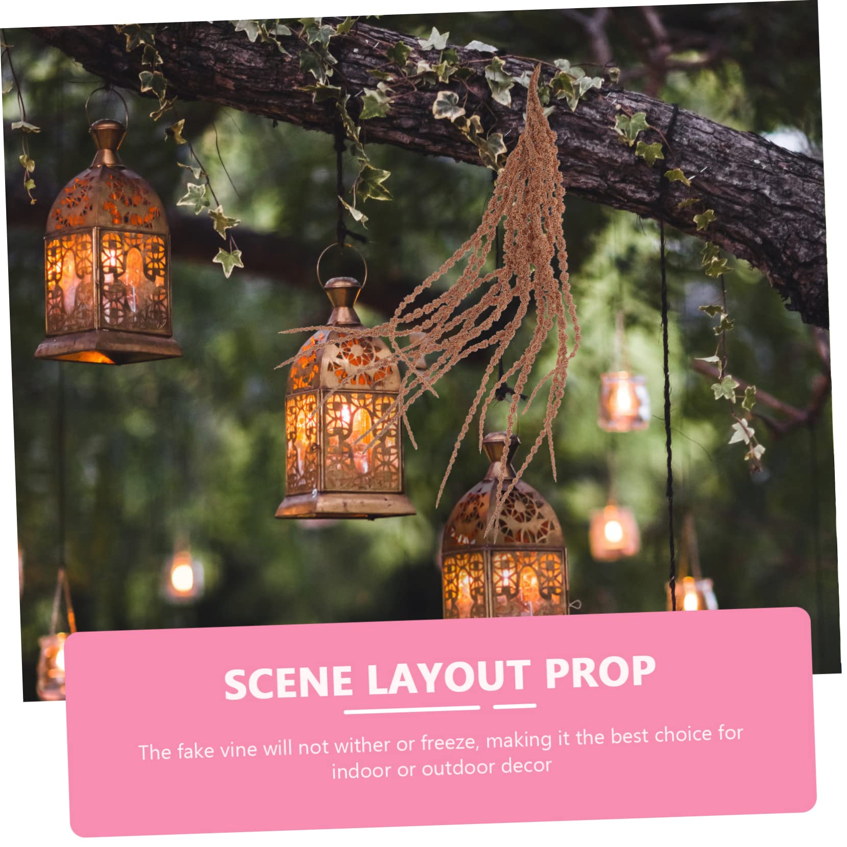 DECHOUS Artificial Hanging Flowers Plants Outdoor Purple Bouquet Artificial Flowers Simulation Flower Simulation Lavender Plastic Flower Wall Hangi