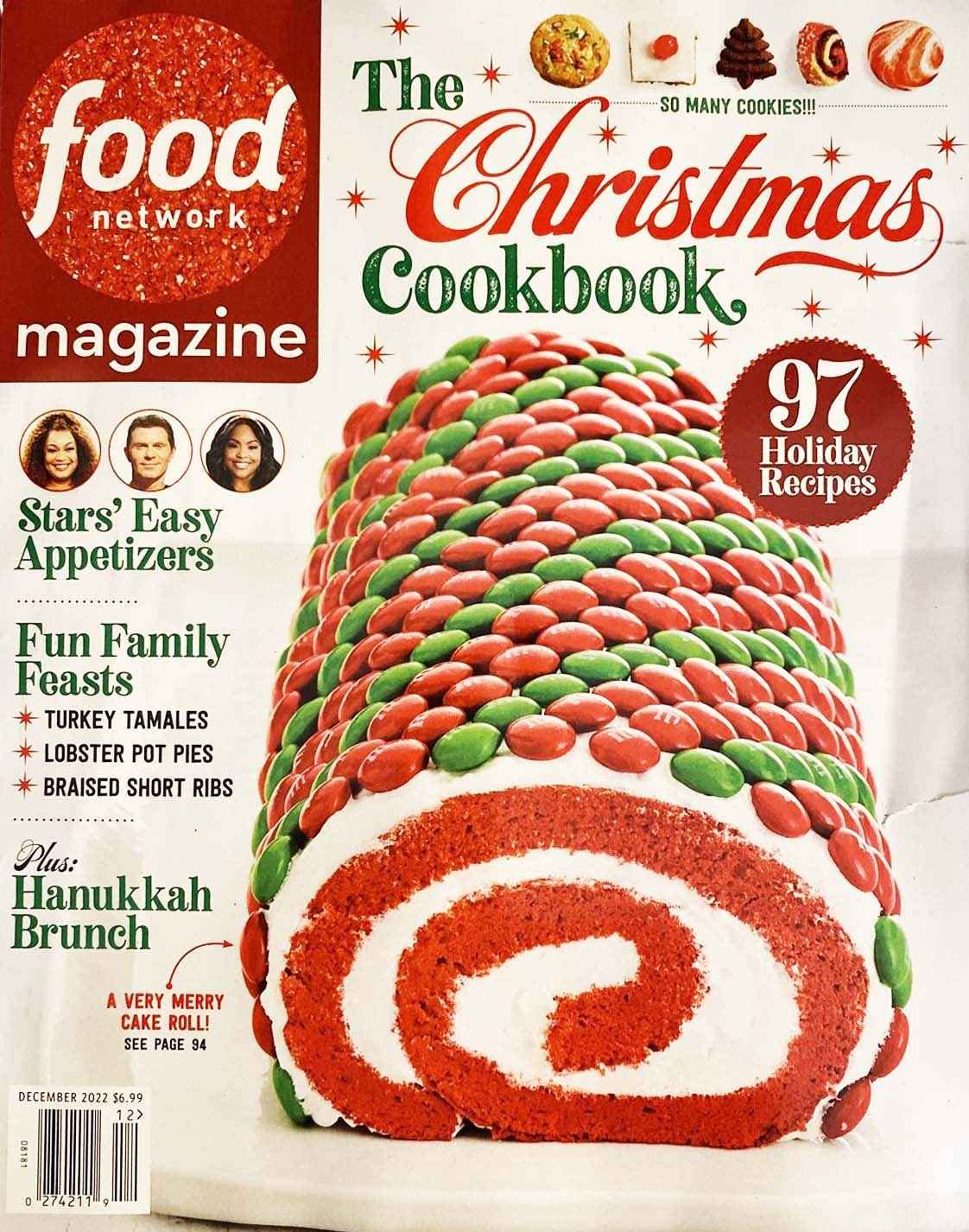 Food Network Magazine December 2022 The Christmas Cookbook