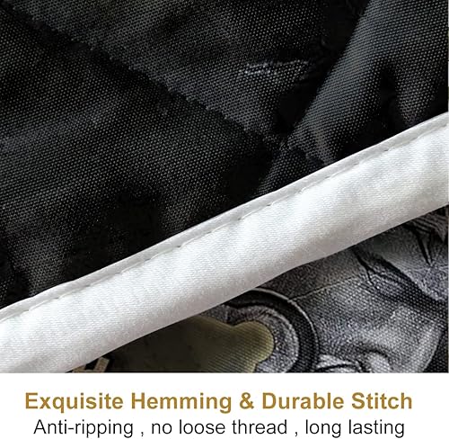 Miniatura 3 de SOULZZZ Juego de edredón con estampado de cruz de Jesús, edredón religioso y cristiano con cruz de Dios, tamaño individual, ropa de cama de salvador